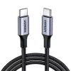 Cable USB-C a USB-C UGREEN 100W 5A Negro 1,5m