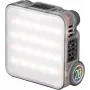 Zhiyun M20 luz de relleno LED RGB con 20W de potencia, 2700K-6500K CCT, modos de color HSI, pantalla OLED, parte trasera magnética, carga USB-C PD
