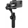 Zhiyun Smooth 5S AI gimbal para smartphone con luz de relleno magnética, estabilizador de 3 ejes, carga útil 300g, Negro