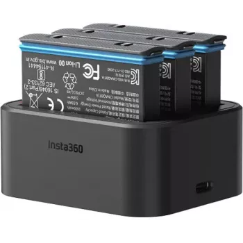 Insta360 hub de carga para cámara de acción X3 (CINSAAQ/A)