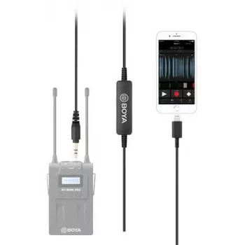 Adaptador Boya 35C-L de 3.5 mm a Lightning (35C-L)