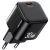 USAMS JO Series CC262 Fuente de alimentación USB-C GaN 30W con cable USB-C de 1 m - Blanco