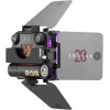 Zhiyun M20C COMBO Luz de relleno LED RGB con fijación magnética, 20W, 2700K-6500K, CRI≥95, pantalla OLED, control por app Bluetooth, mini trípode, difusor, grid, bolsa de almacenamiento