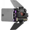 Zhiyun M20C COMBO Luz de relleno LED RGB con fijación magnética, 20W, 2700K-6500K, CRI≥95, pantalla OLED, control por app Bluetooth, mini trípode, difusor, grid, bolsa de almacenamiento