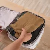 PGYTECH Set de organización de ropa - 4 bolsas de viaje con bolsa para zapatos y bolsa para ropa, gris