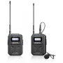 BOYA BY-WM6S sistema de micrófono lavalier inalámbrico UHF para cámaras y smartphones