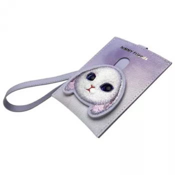 Nimmy Big Eyed Pet 2.0 tarjetero monedero Rabbit, morado
