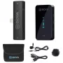 BOYA BY-XM6-S3 sistema de micrófono inalámbrico de doble canal 2,4GHz para dispositivos iOS con conector Lightning