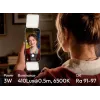 Ulanzi GL01 luz LED de vídeo (2700K-6500K, negro)