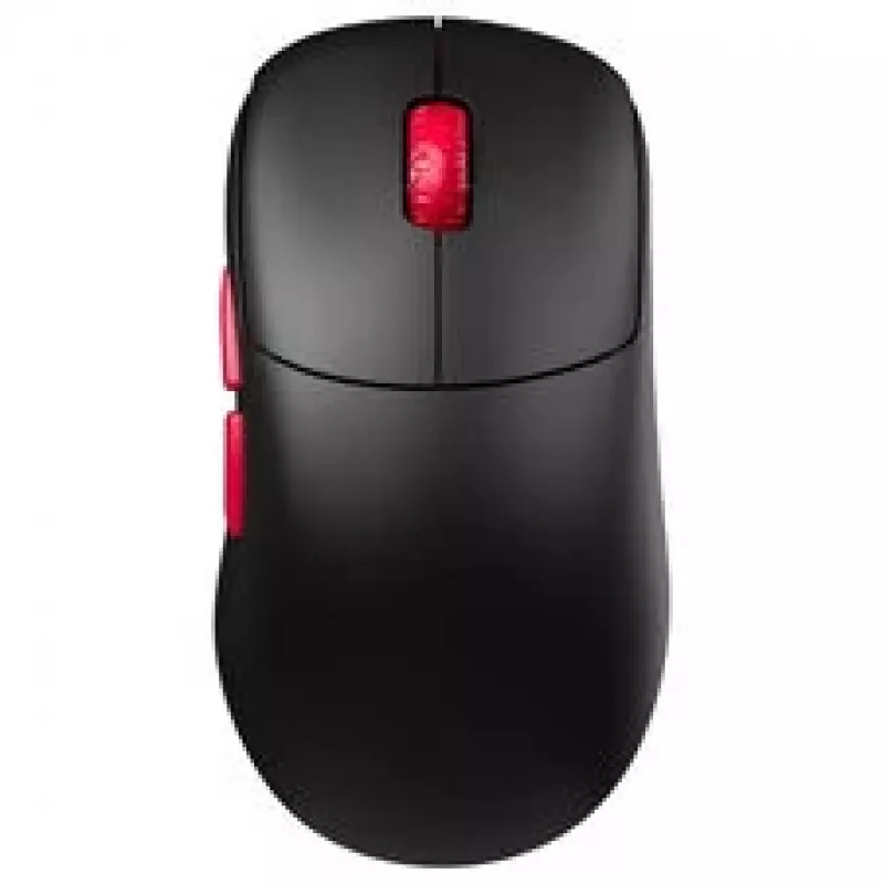 Lamzu Thorn V2 ratón gaming inalámbrico, 8000 Hz - negro/rojo