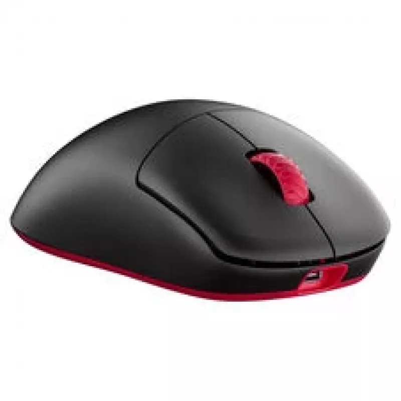 Lamzu Thorn V2 ratón gaming inalámbrico, 8000 Hz - negro/rojo