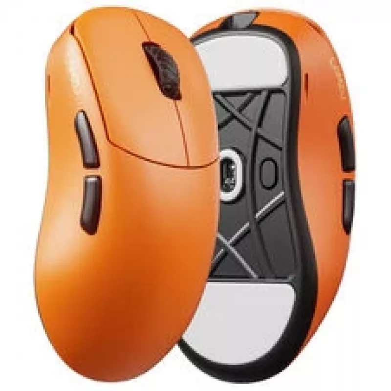 Lamzu Thorn V2 ratón gaming inalámbrico, 8000 Hz – naranja
