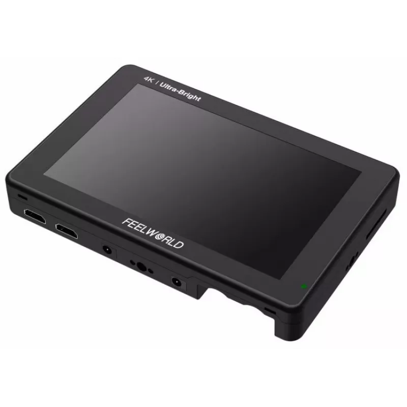 FEELWORLD LUT7 monitor de campo de 7 inch 2200 nits 1920x1200 táctil 4K HDMI para cámara con 3D LUT, HDR, waveform, doble NP-F