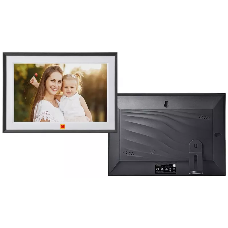 KODAK RCF-1018 marco de fotos digital Wi-Fi con pantalla táctil, 32 GB, negro