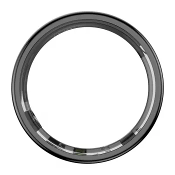 COLMI RING 2 anillo inteligente, talla 11, negro, Bluetooth 5.0, IP68, frecuencia cardíaca, SpO2, monitor de sueño y actividad