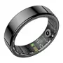 COLMI RING 2 anillo inteligente, talla 12, negro – monitor de salud y fitness con frecuencia cardíaca, SpO2, sueño y estrés, IP68 impermeable, batería de 7 días