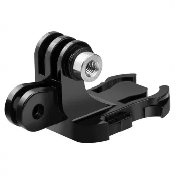 Telesin soporte de doble gancho en J para cámaras de acción (GP-MTB-T02-BK)