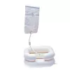 REH RF-961 lavacabezas inflable y set de ducha para personas encamadas y mayores
