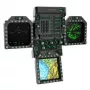Moza Racing FMP18 Panel Bundle – panel de control de sim racing de 18 entradas con retroiluminación RGB