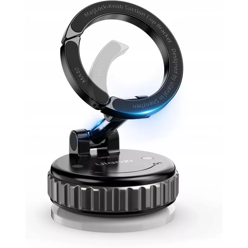ULANZI MA40 Soporte de teléfono con ventosa de vacío MagSafe y giro de 360° para salpicadero, parabrisas y escritorio