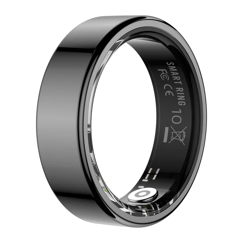 COLMI RING2 8 anillo inteligente, talla 8, negro – monitor de fitness y salud