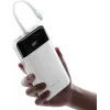 CUKTECH LPB252N batería externa 120W 25000mAh con cable USB-C integrado - blanca