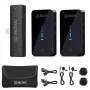 Boya BY-XM6-S4 sistema de micrófono inalámbrico para iOS con Lightning, 2 transmisores (BY-XM6-S4)