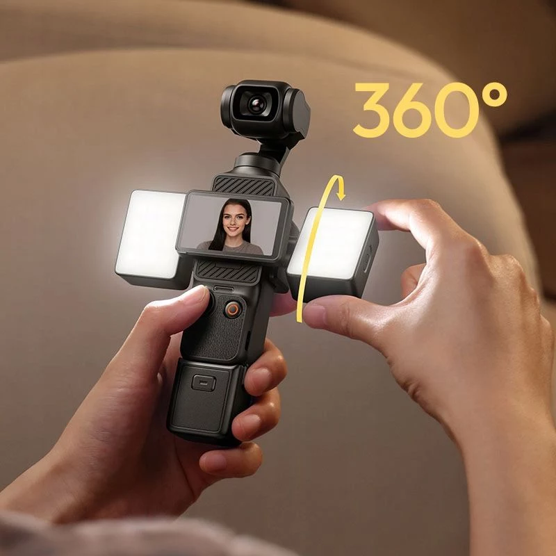 Luz LED magnética doble Ulanzi LM06 para DJI Osmo Pocket 3/4