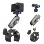 TELESIN Magic Arm Clamp Mount para DJI Osmo Action 5 Pro/4/3, Osmo 360, GoPro, Insta360 – S3-HBM-14-TDJ