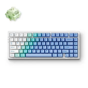 MCHOSE G75-12A Teclado gaming mecánico 75% tri-modo, montaje gasket, hot-swappable, RGB