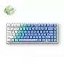 MCHOSE G75-12A Teclado gaming mecánico 75% tri-modo, montaje gasket, hot-swappable, RGB