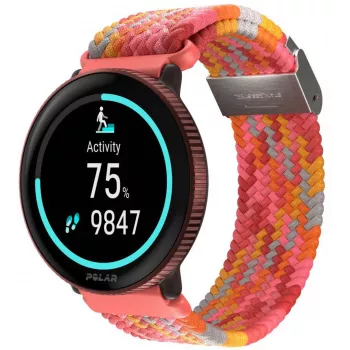 Polar correa de reloj 20 mm S/L, rojo trenzado (910111831)