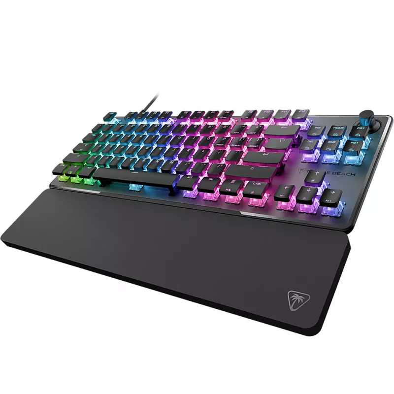 Turtle Beach Vulcan II TKL Pro teclado gaming mecánico, negro, switches lineales, distribución US