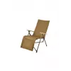 NATUREHIKE Nightfall Tumbona Plegable con Respaldo Ajustable, Khaki