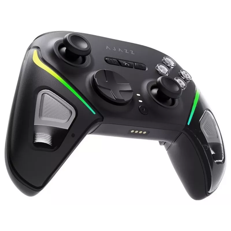 AJAZZ GP100-B Mando RGB Inalámbrico para Switch/PC/iOS/Android - Negro