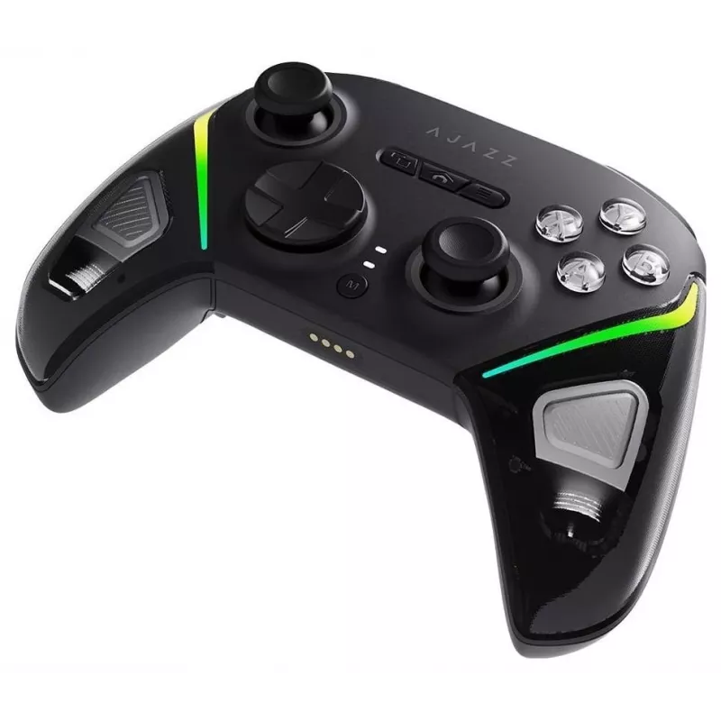AJAZZ GP100-B Mando RGB Inalámbrico para Switch/PC/iOS/Android - Negro