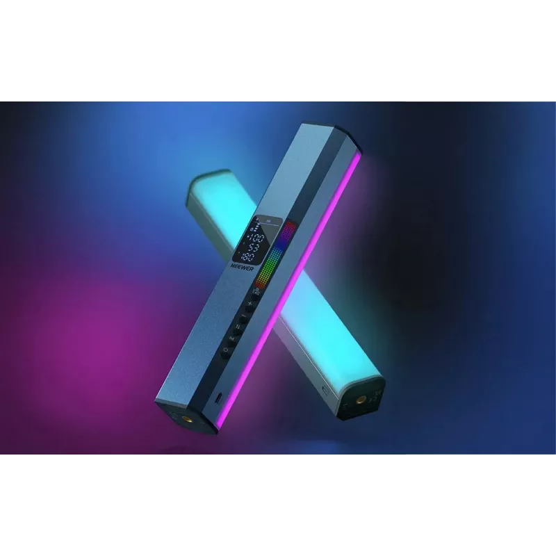 Luz LED RGB de varilla Neewer RGB1 10W, magnética