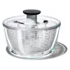 OXO Good Grips 11262700 Centrifugadora de ensaladas de vidrio 2 en 1, transparente