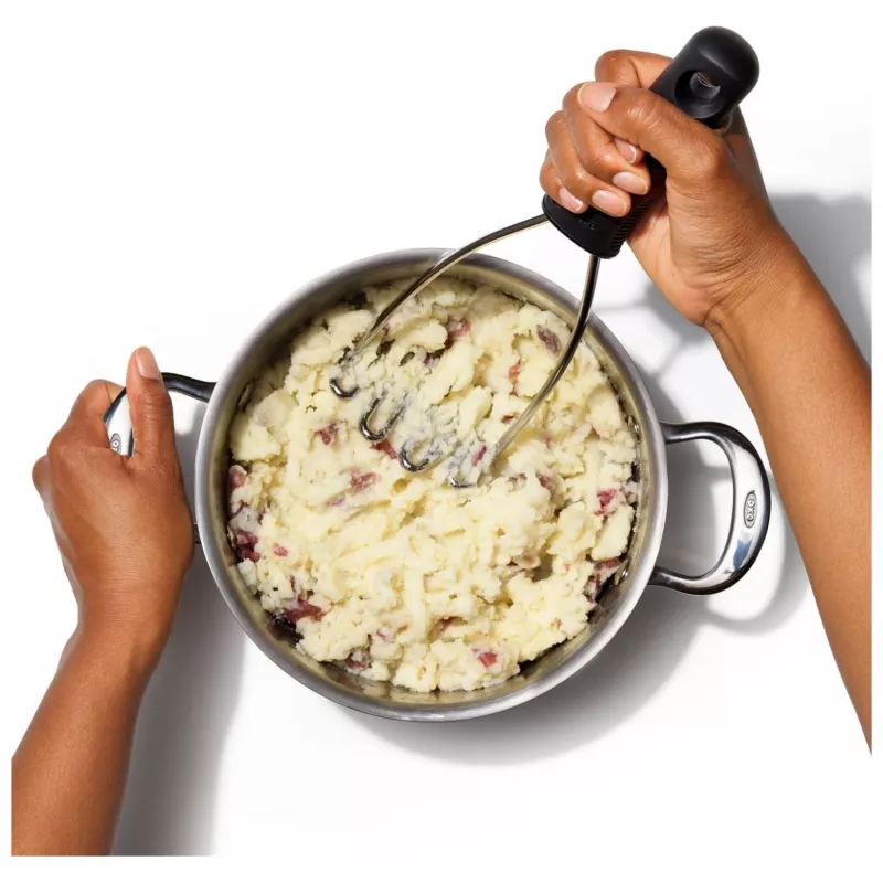 OXO Good Grips Pisapatatas de acero inoxidable