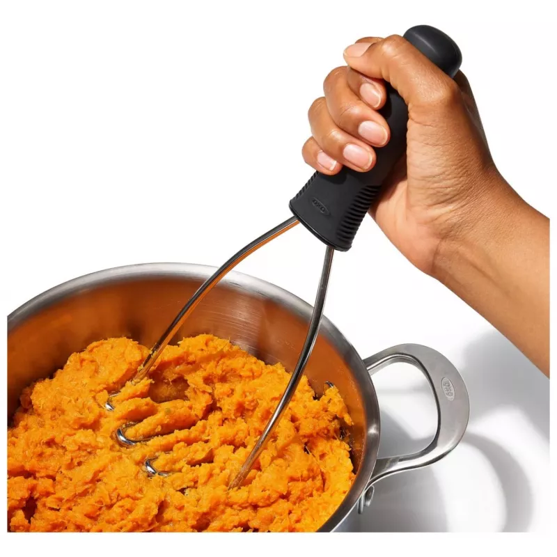 OXO Good Grips Pisapatatas de acero inoxidable