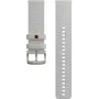 Polar Woven correa de reloj 22 mm S/L, gris/albaricoque (910108909)