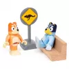RAVENSBURGER World - Bluey Set de tren de juguete de viaje