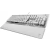 Turtle Beach Vulcan II Teclado gaming mecánico, Blanco Ártico, interruptores ópticos lineales, distribución US