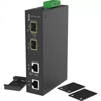 Axis TU8008 convertidor de medios de red 1GbE 10/100/1000Base-T RJ-45/SFP