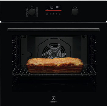 Electrolux LOF6P16Z Horno eléctrico empotrable, 71 L, autolimpieza pirolítica, SoftClosing, negro