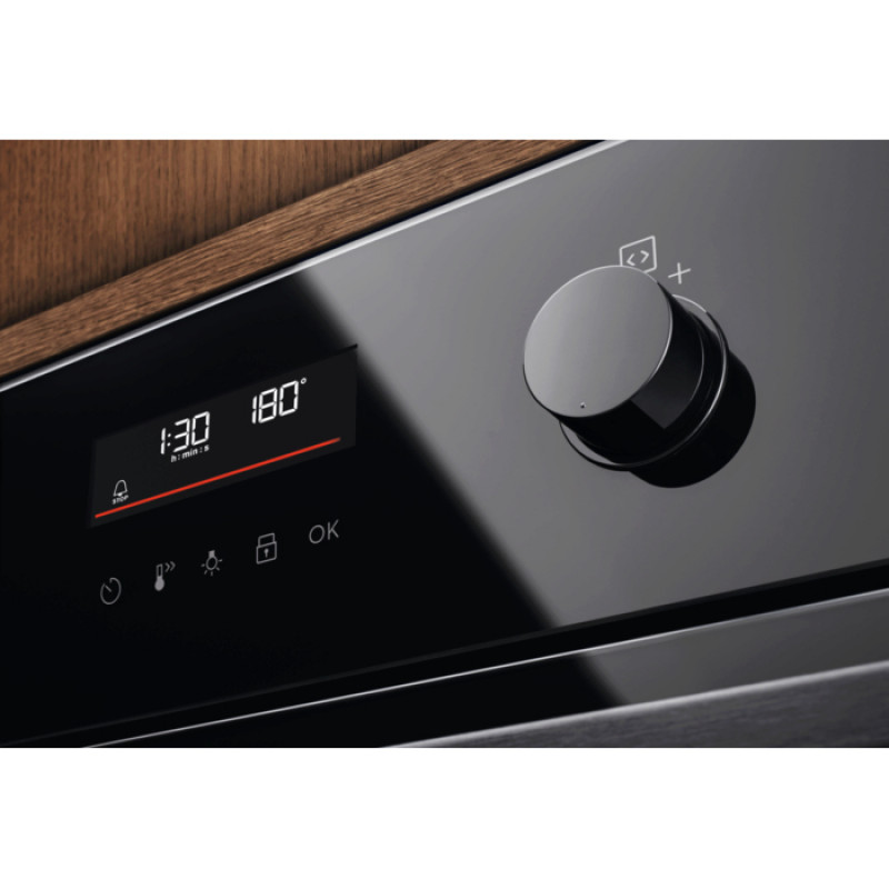 Electrolux LOF6P16Z Horno eléctrico empotrable, 71 L, autolimpieza pirolítica, SoftClosing, negro