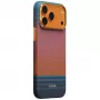 PITAKA Edge Funda California Dream 04 Sunset para iPhone 17 Pro Max – parte trasera ultrafina de fibra de aramida con MagSafe