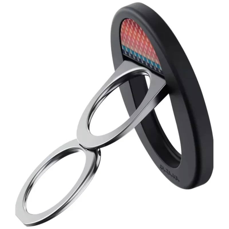 PITAKA MagEZ Grip 3 California Dream agarre y soporte magnético para móvil para MagSafe, Sunset Black