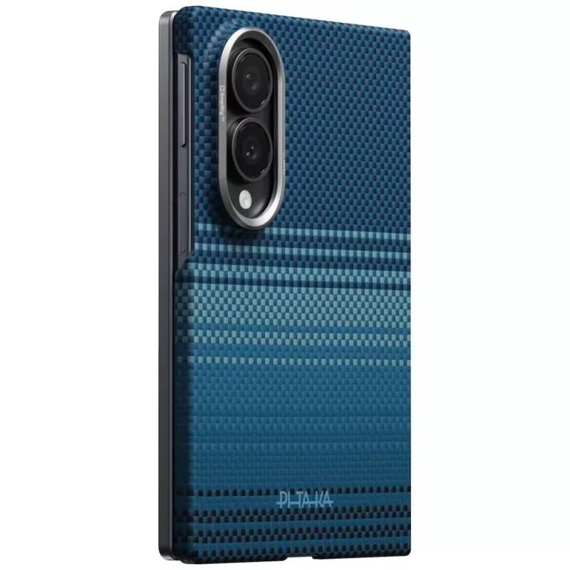 PITAKA Edge Funda para Samsung Galaxy Z Fold 8 - Moonrise - fibra de aramida 1500D, compatible con MagSafe, funda ultrafina con encaje a presión