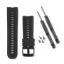 Garmin QuickFit 26 correa para tactix, Fenix 7X, Enduro, Descent Mk2 - silicona negra